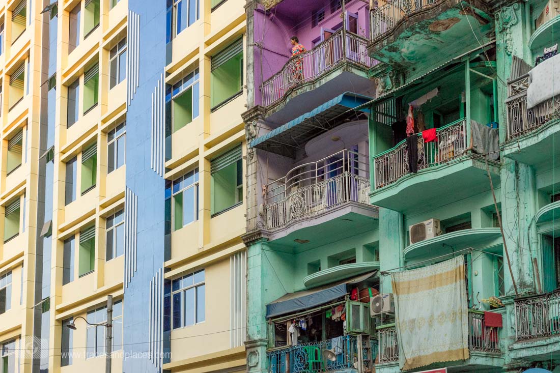 Yangon im Wandel- Alt vs Neu
