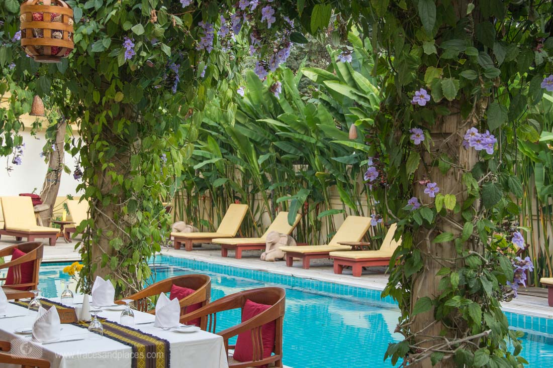 Pool im Areindmar Hotel in Neu Bagan