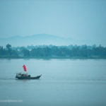 Boot auf Fluss Saluen von Mawlamyaing