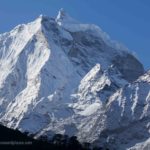 Berg auf dem Weg von Tengboche nach Panboche in Nepal
