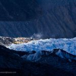 Blick auf Everest Base Camp kurz nach Sonnenaufgang in Nepal
