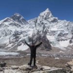 Ziel erreicht - Ausblick von Kala Patthar in Nepal